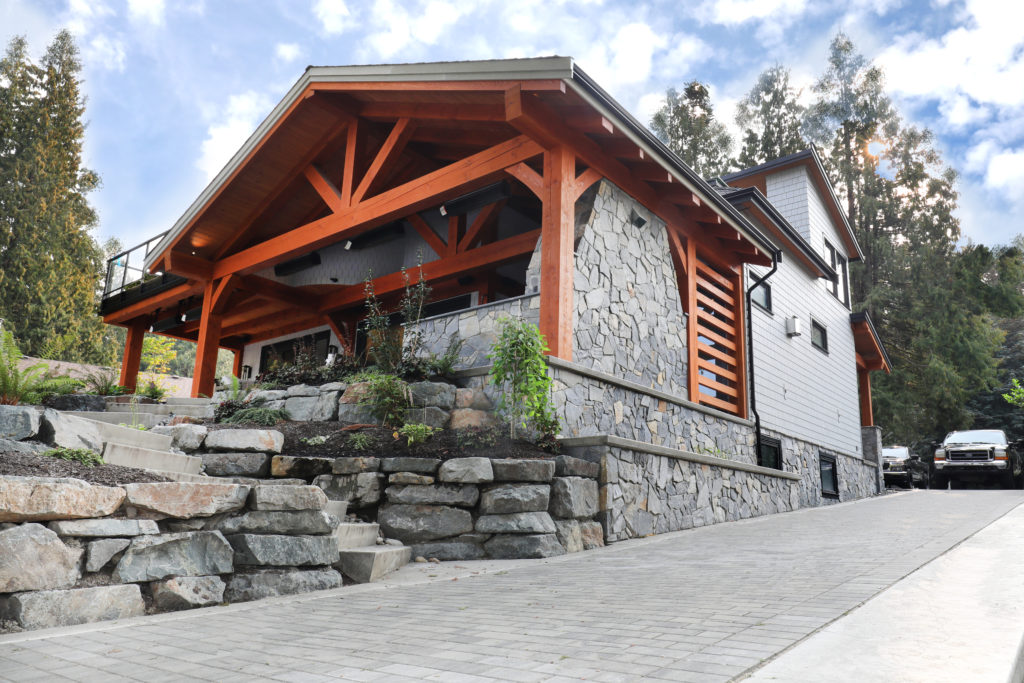 Modern stone lakehouse
