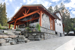 Modern stone lakehouse