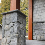 Porch Stone Column