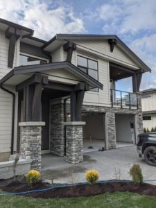 Neutral Home With Stonework